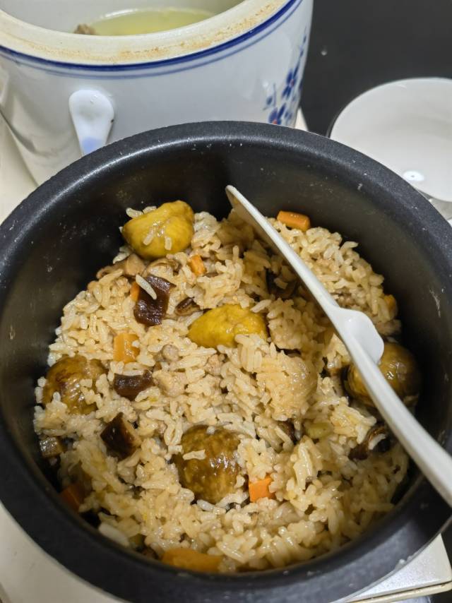 板栗焖饭