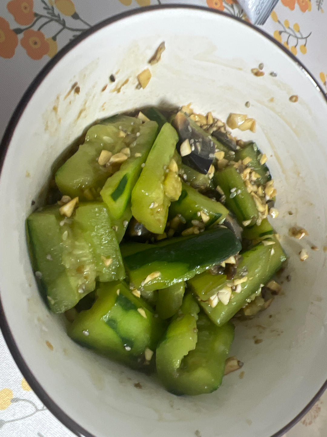夏日开胃小凉菜“皮蛋拌黄瓜🥒”开胃减脂