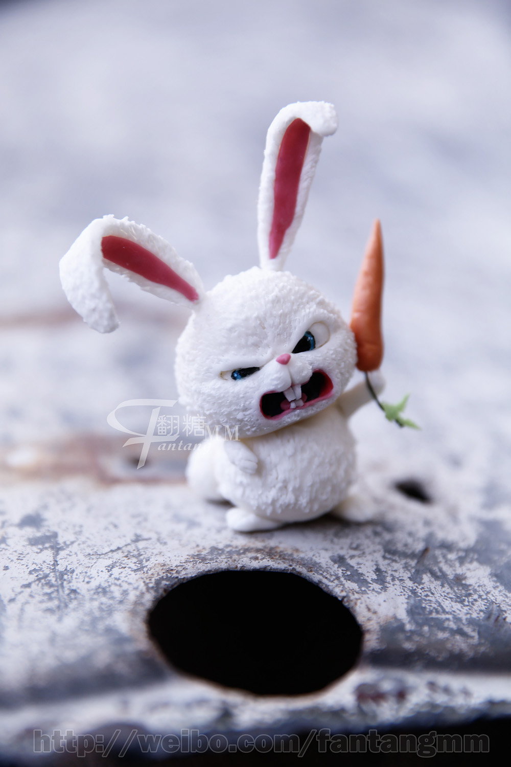 翻糖兔子玩偶制作的做法