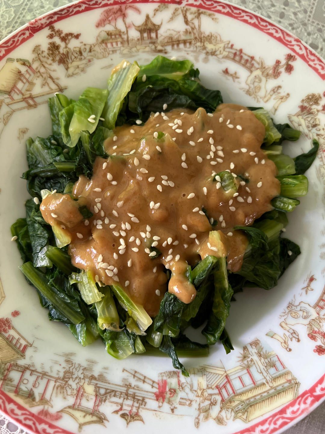 每次做都光盘的麻酱油麦菜