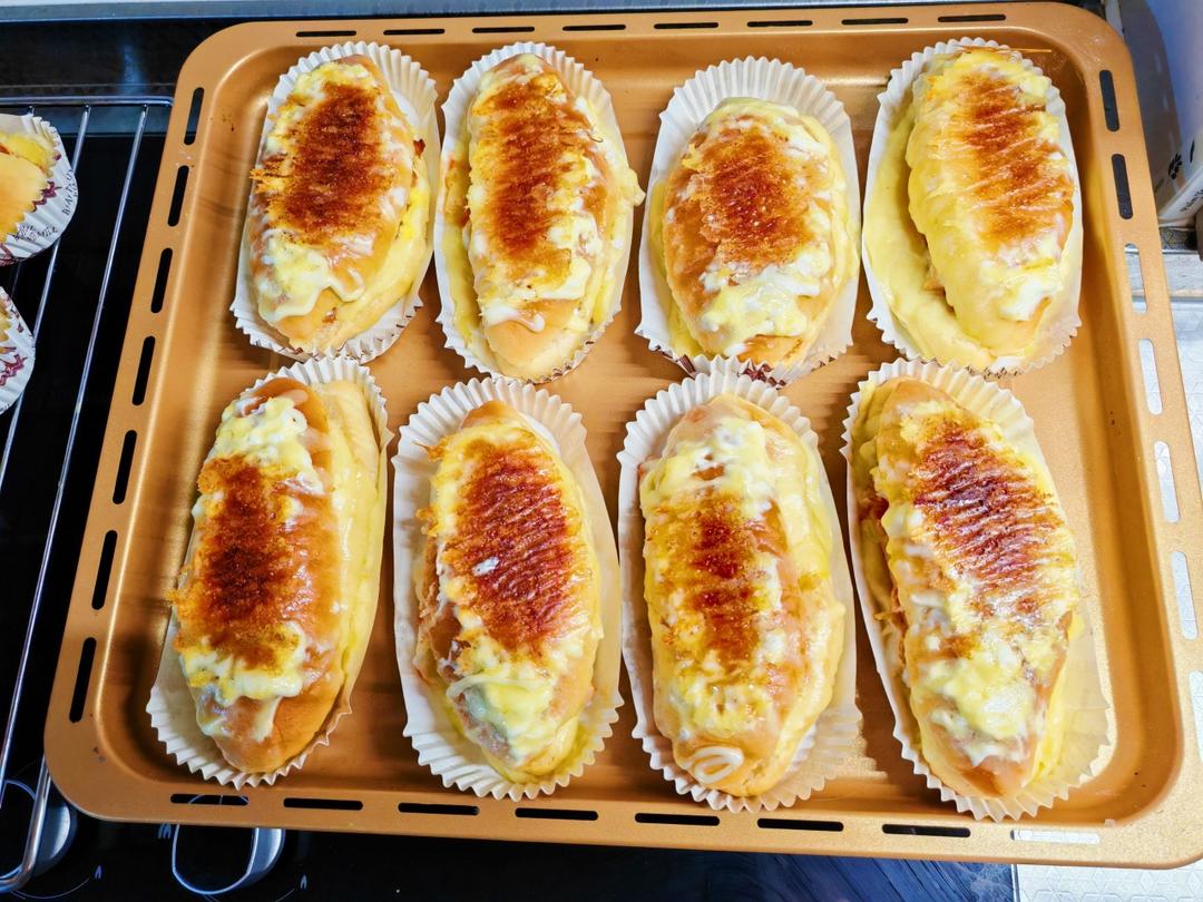 网红芝士瀑布鸡排包