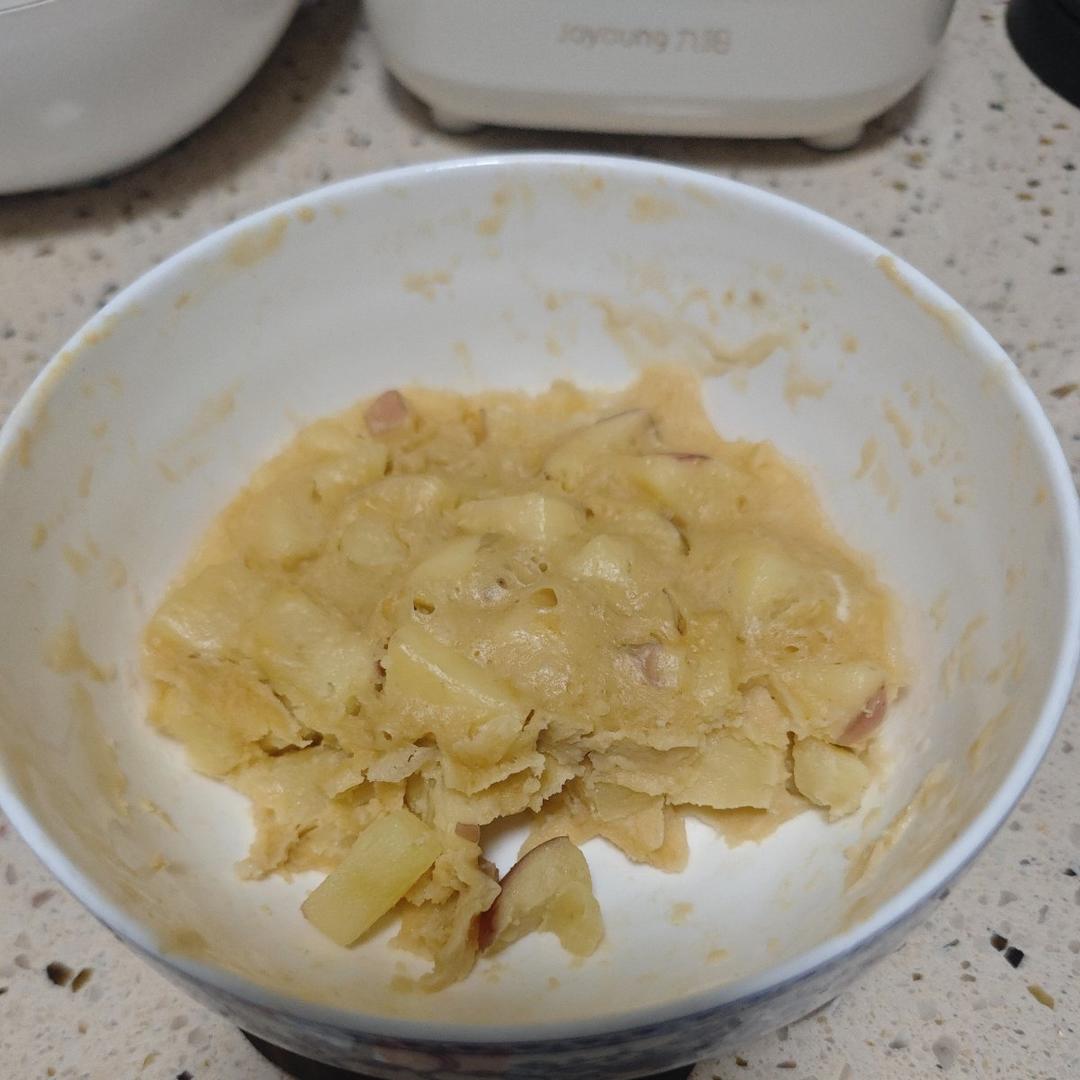 微波炉，苹果杯子蛋糕，不可能有人做翻车