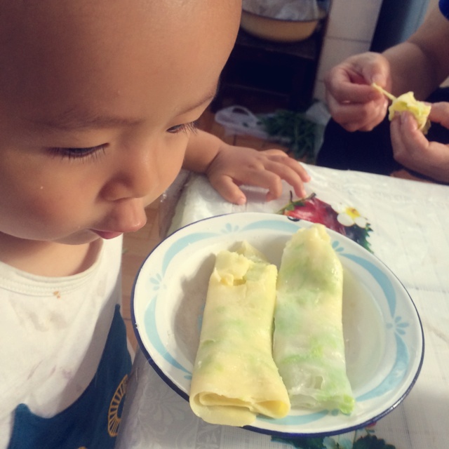 爽口嫩滑，晶莹剔透粤式肠粉——在家自己做拉肠