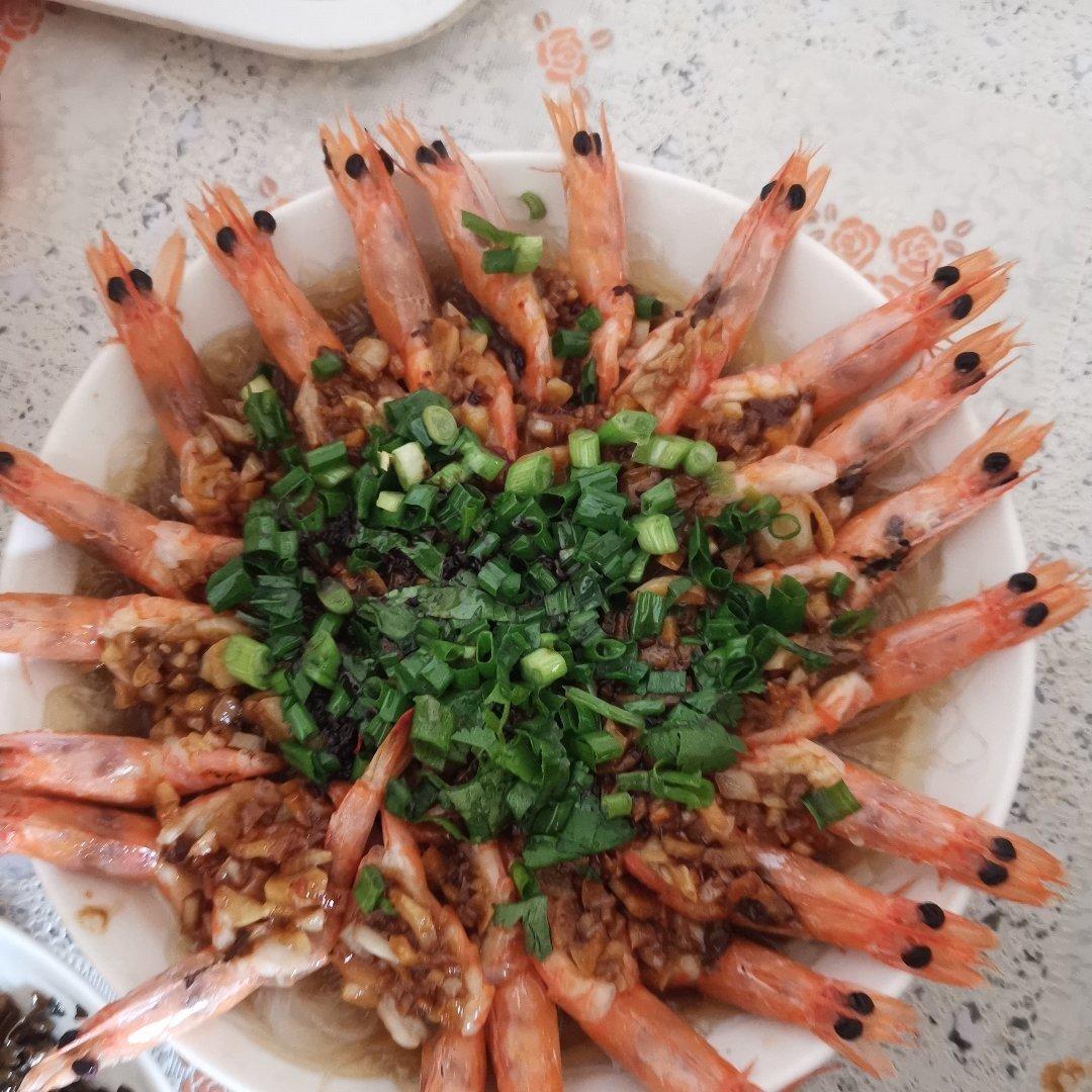 蒜蓉粉丝蒸虾