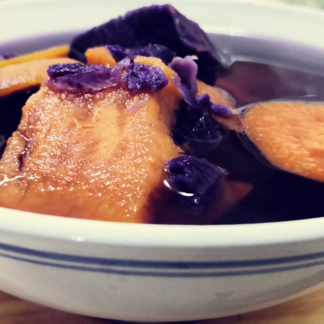 紫薯椰汁千层马蹄糕