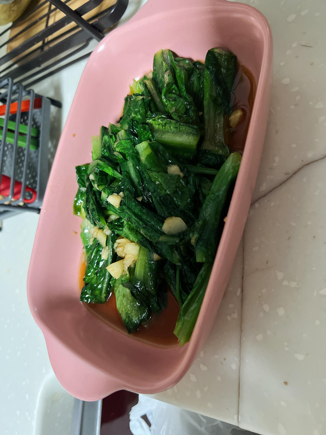 蒜蓉油麦菜（蚝油）