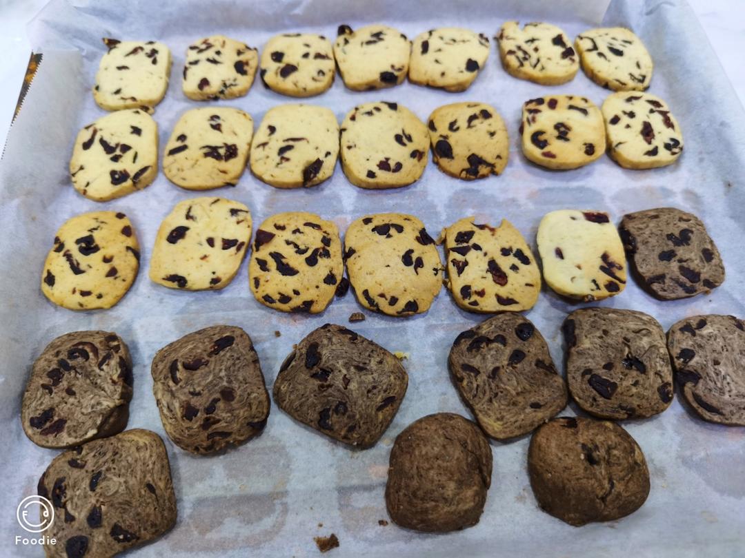 低糖少油版蔓越莓饼干