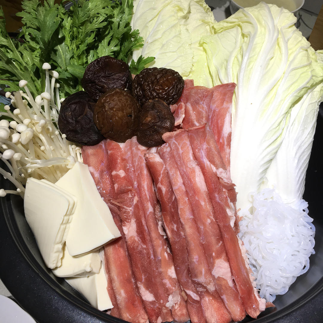 寿喜锅 日式牛肉锅 黄金调配比例