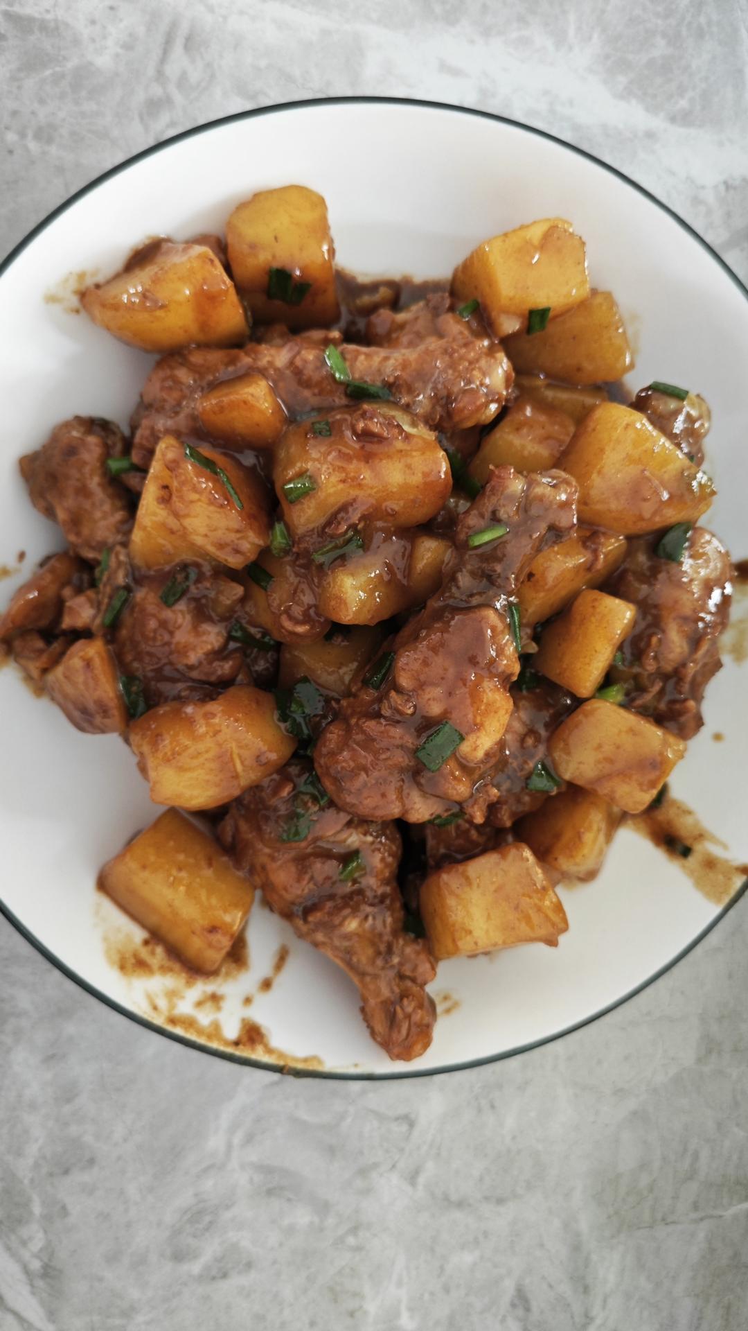 照烧土豆鸡翅根