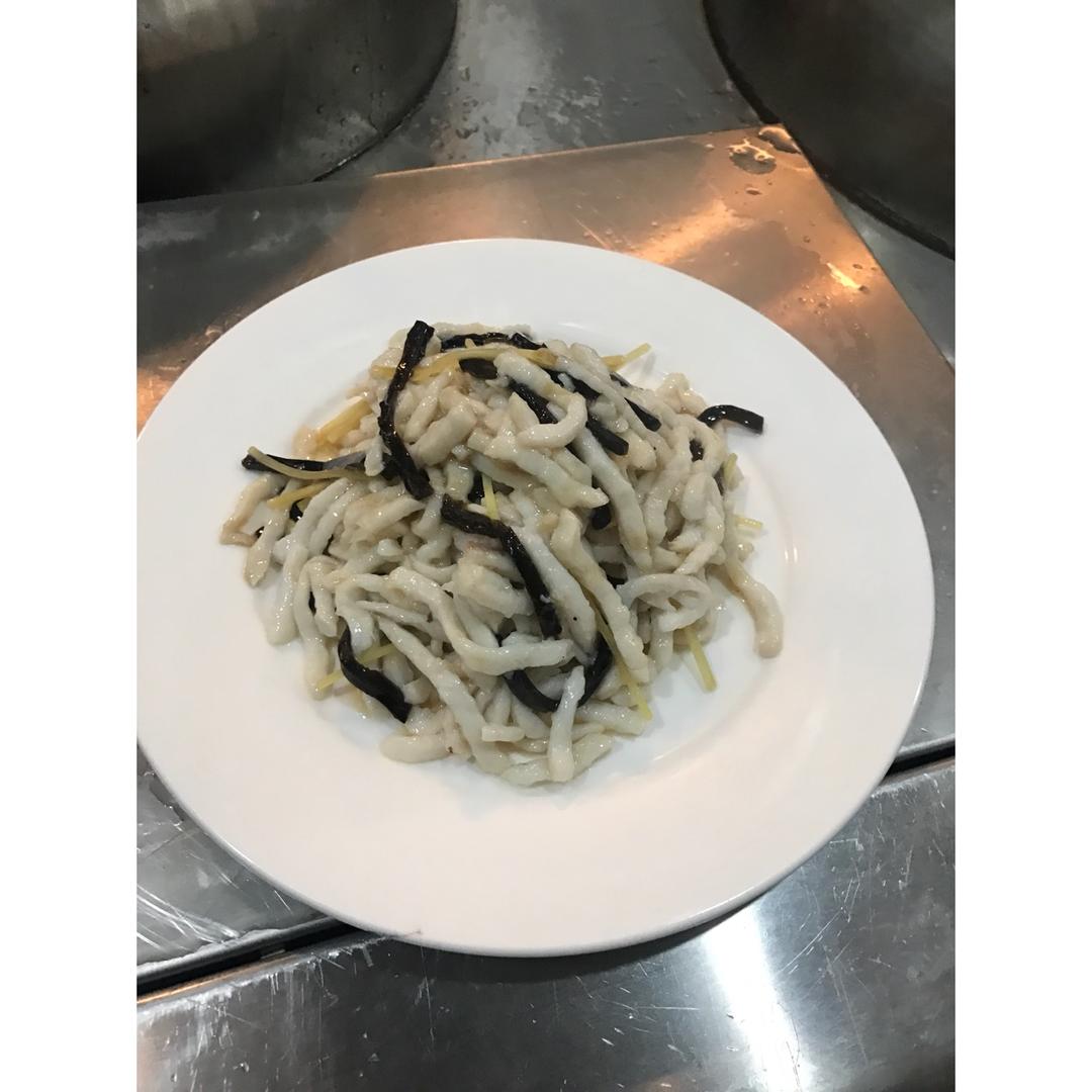 瓜姜鱼丝