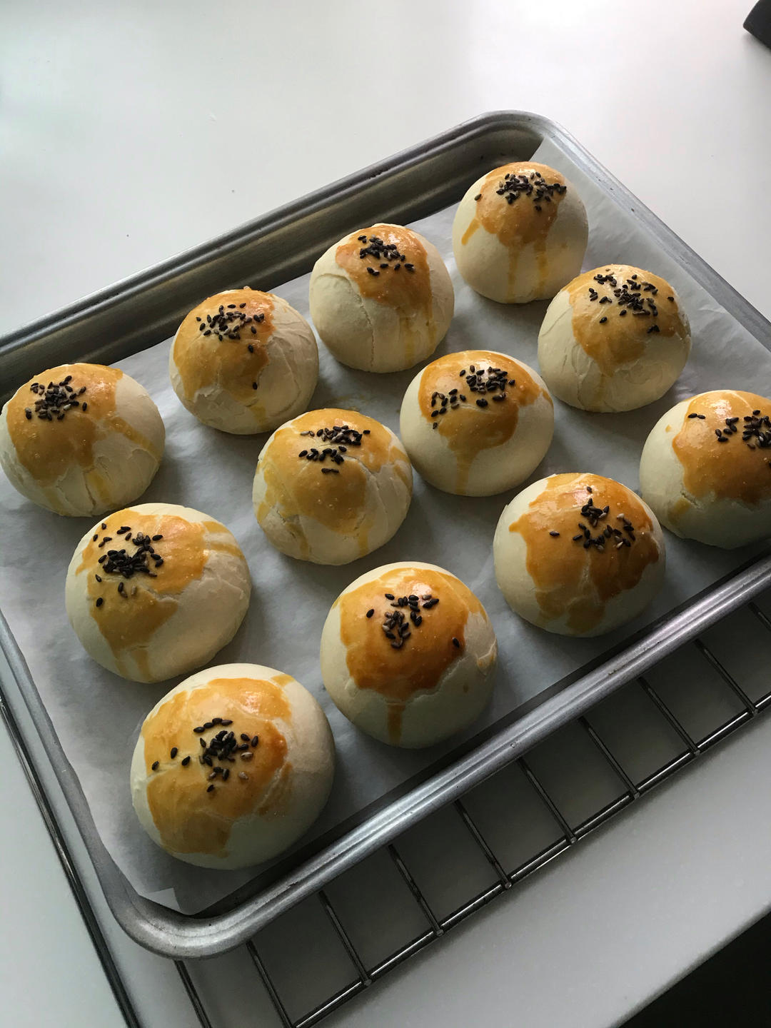 酥掉渣的蛋黄酥丨锁死这个配方