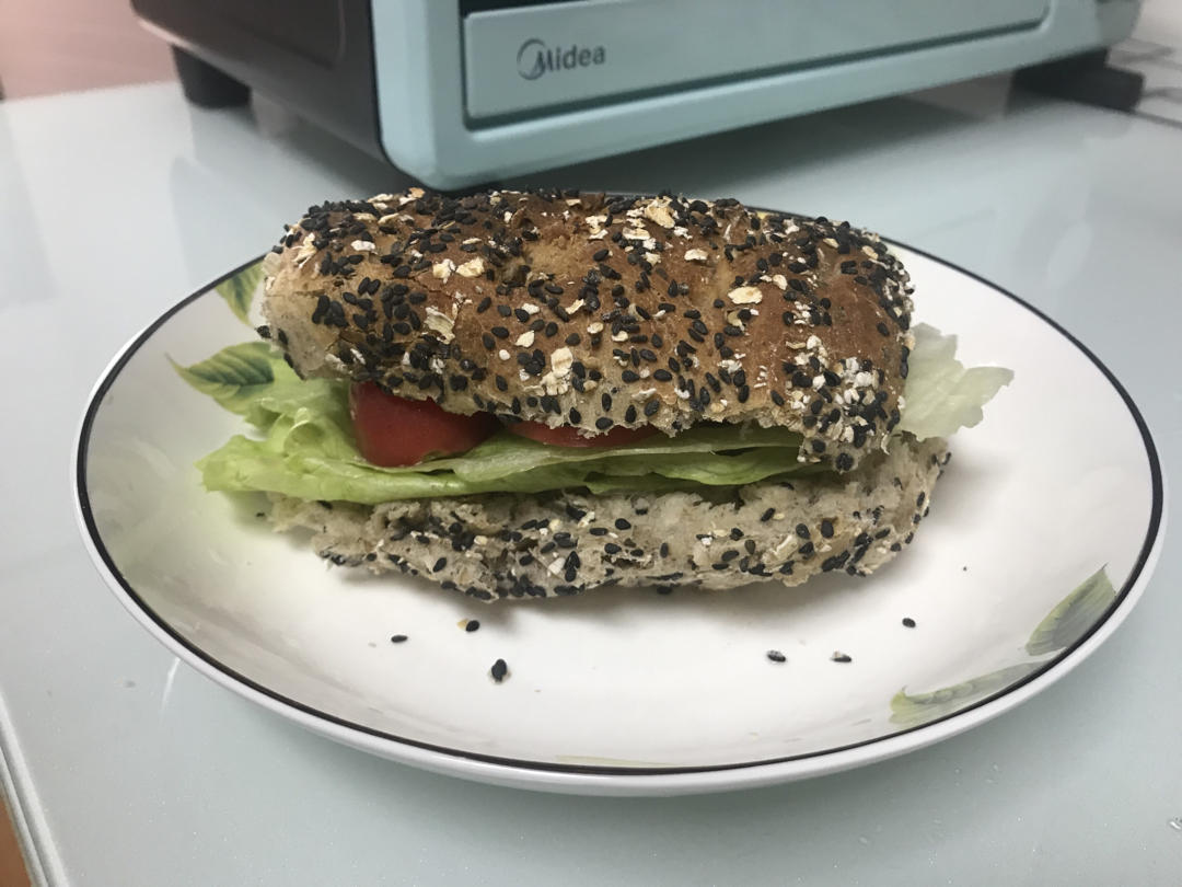 赛百味面包胚--蜂蜜燕麦面包 50%全麦 山寨版