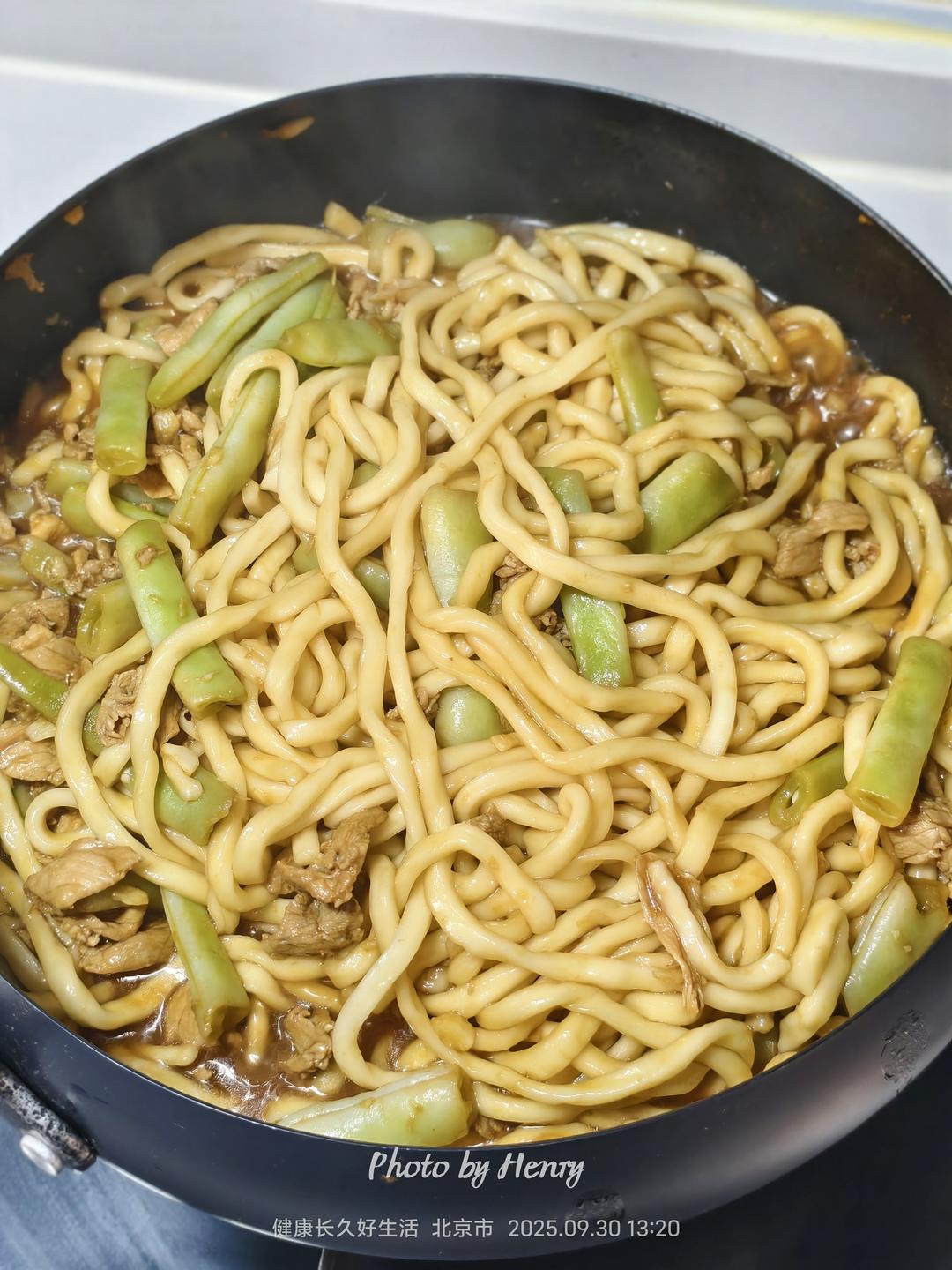 豆角焖面