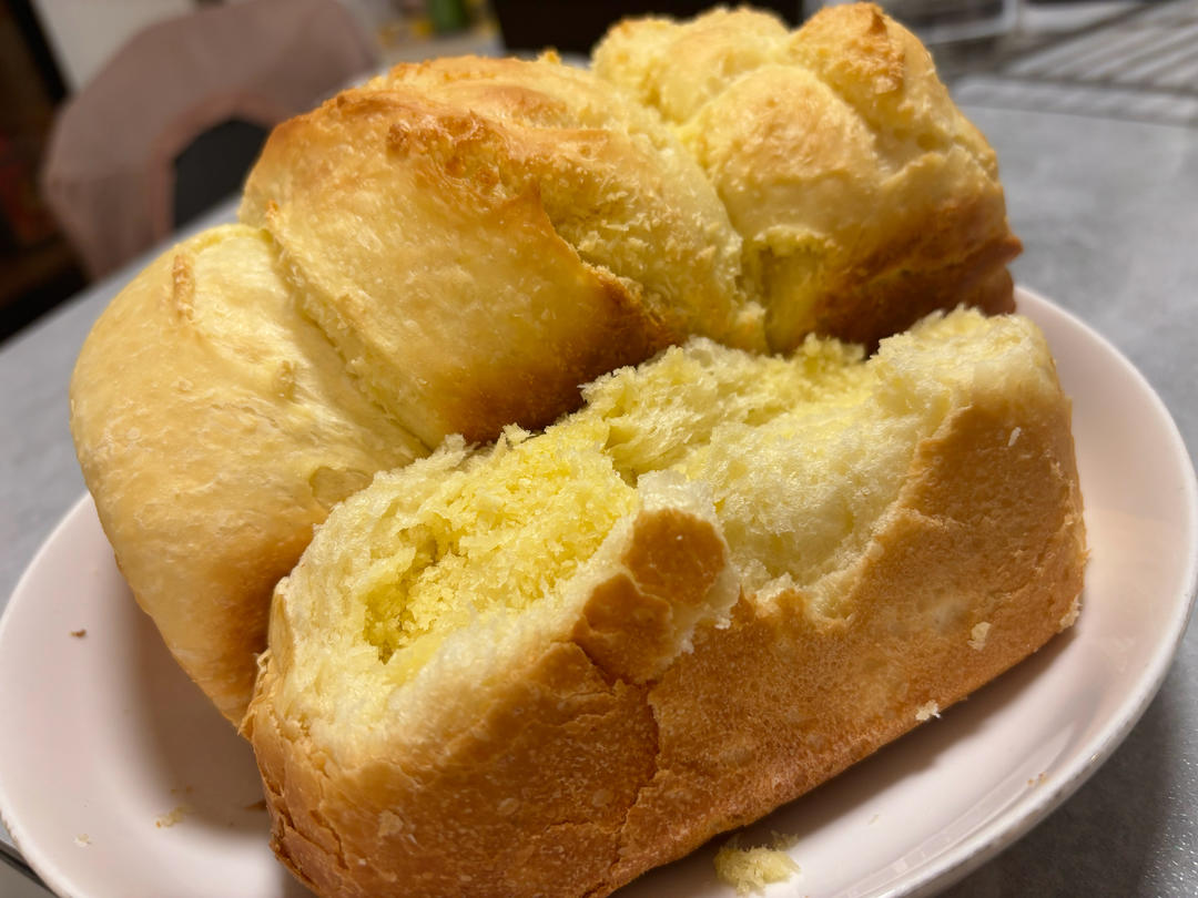 超级香软的波兰种椰蓉吐司，方子拿去赶紧去做