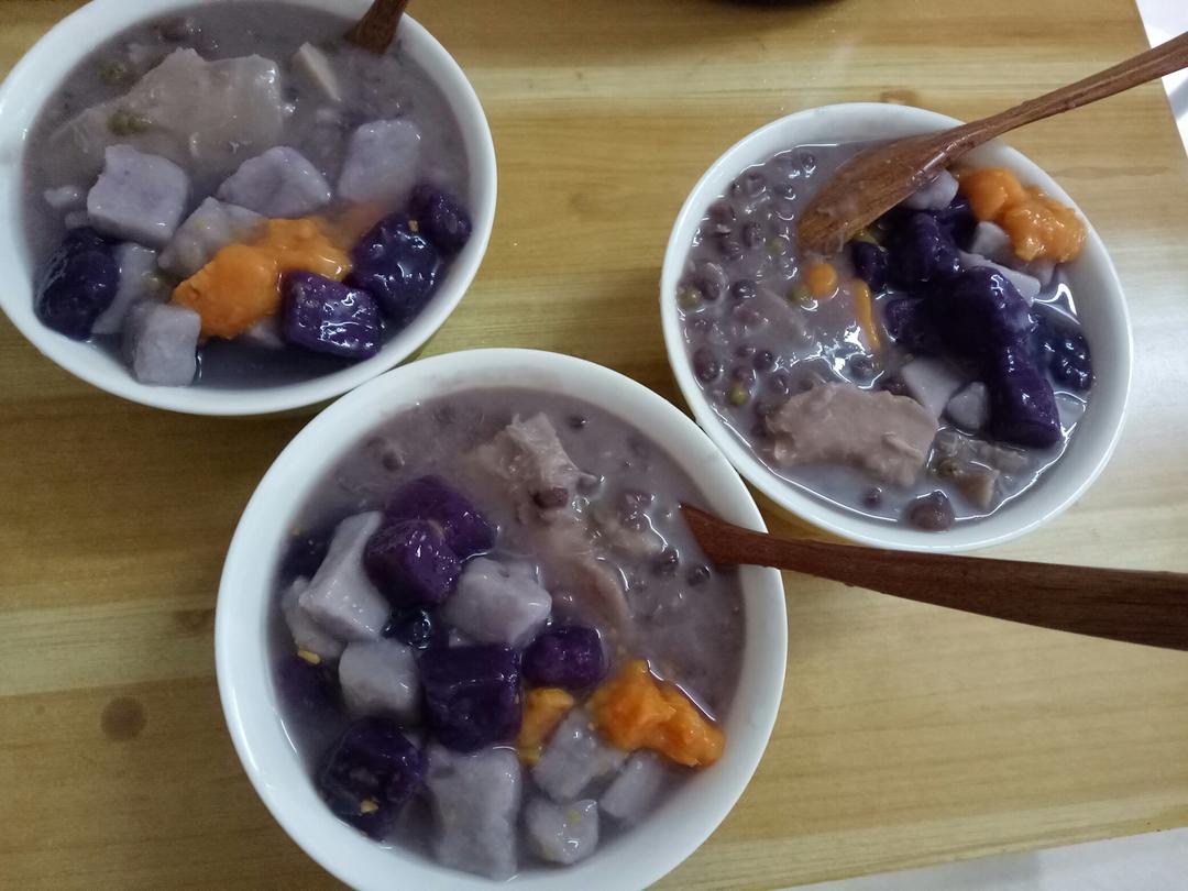 紫薯芋圆小食