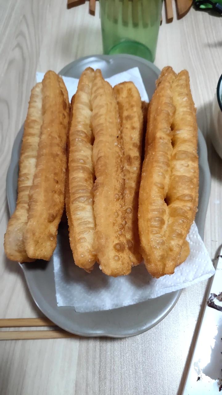 超级成功的香酥油条