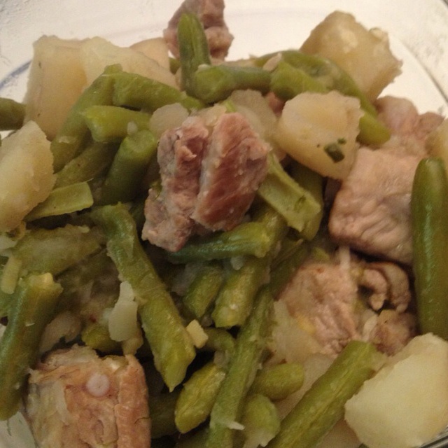 土豆芸豆炖排骨