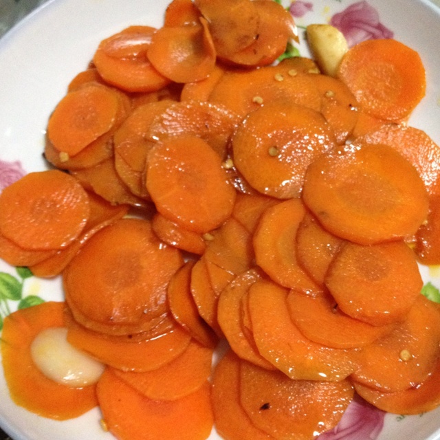 一抹阳光嘿做的清炒胡萝卜丝