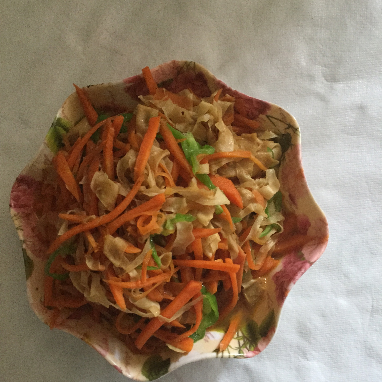 肉末炒胡萝卜