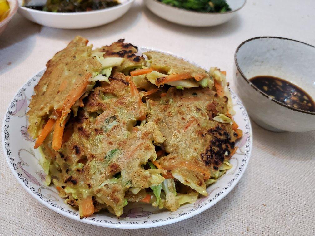 白菜鸡蛋早餐饼