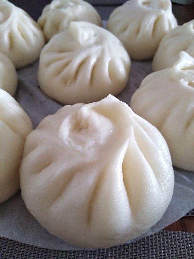 豆苗做的松软好吃的包子皮
