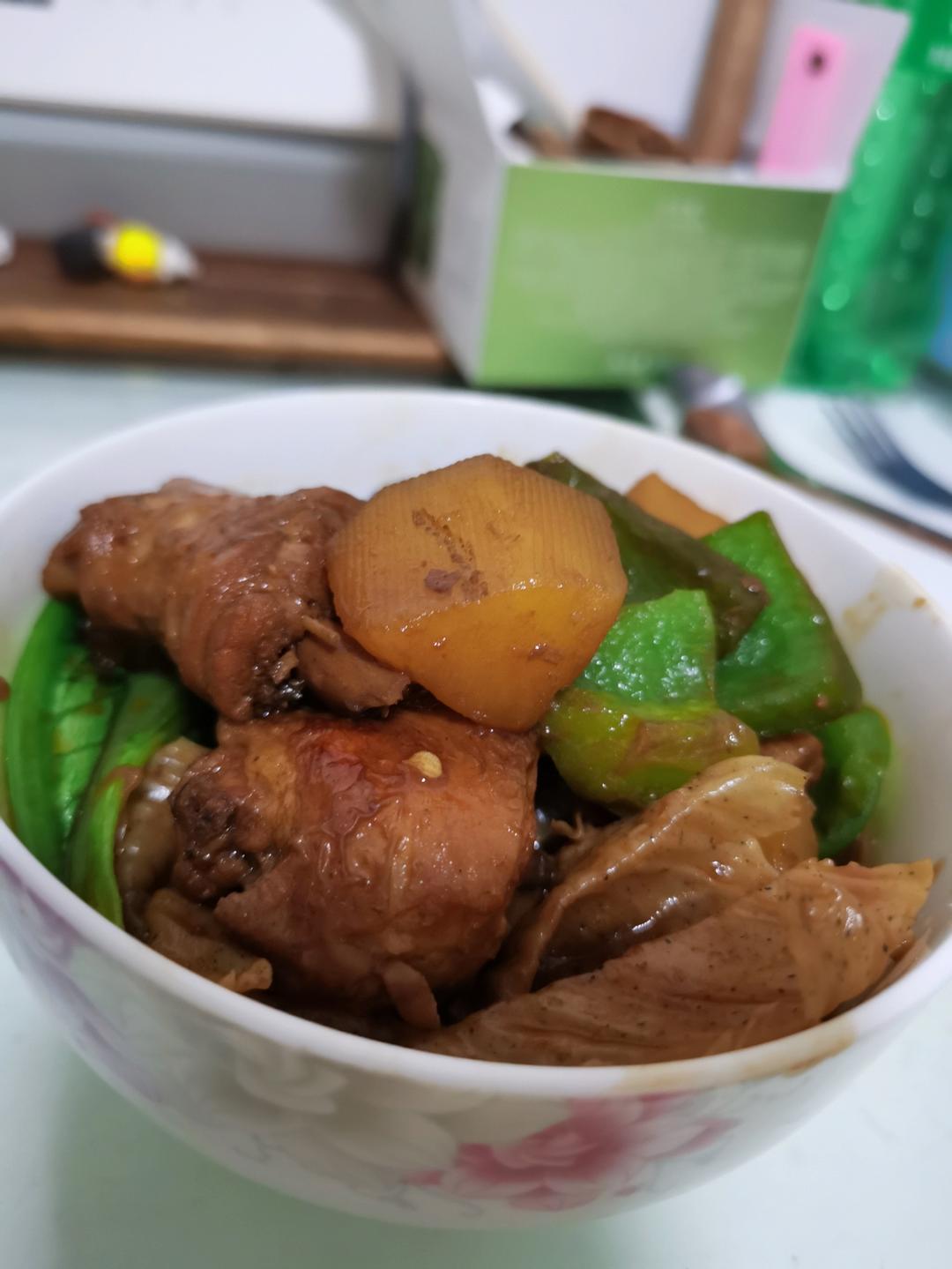 “轻”爱妈妈—黄焖鸡米饭