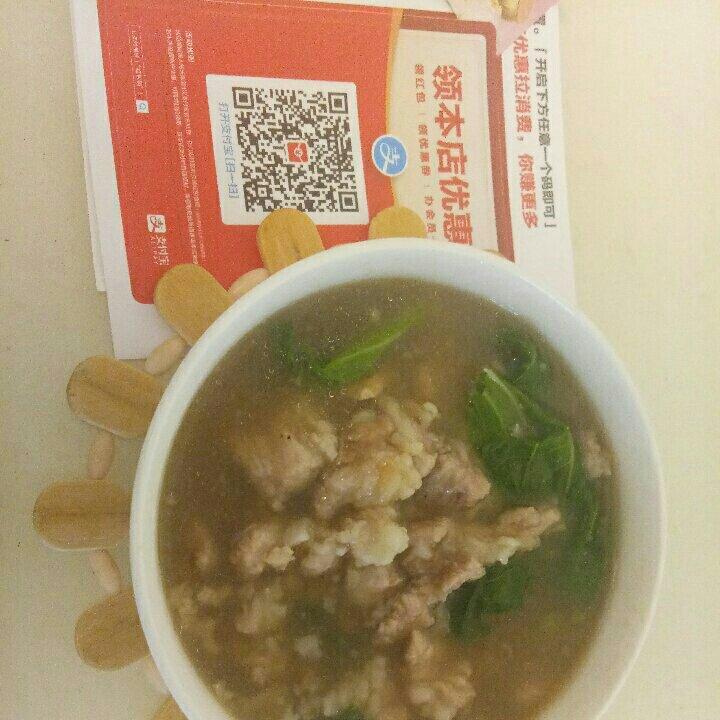 番茄丝瓜汆肉汤