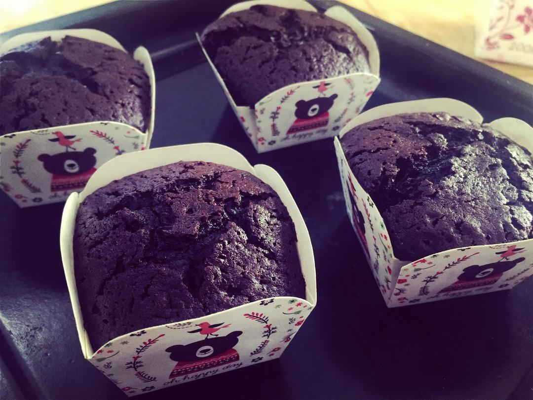 布朗尼杯子蛋糕