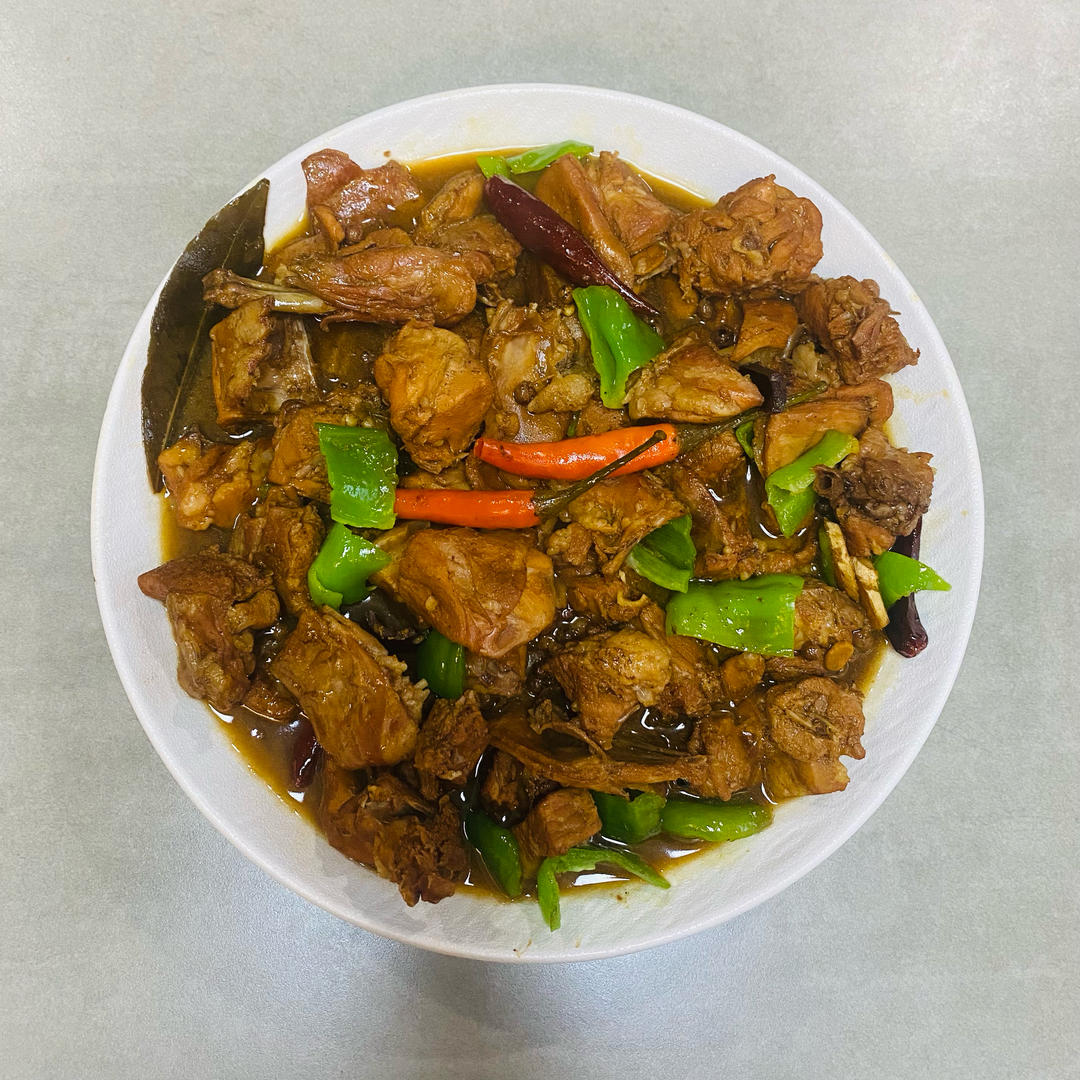 红烧兔肉(麻辣)
