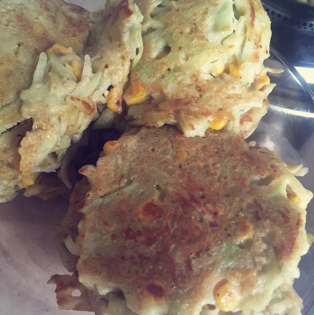 玉米茄子饼