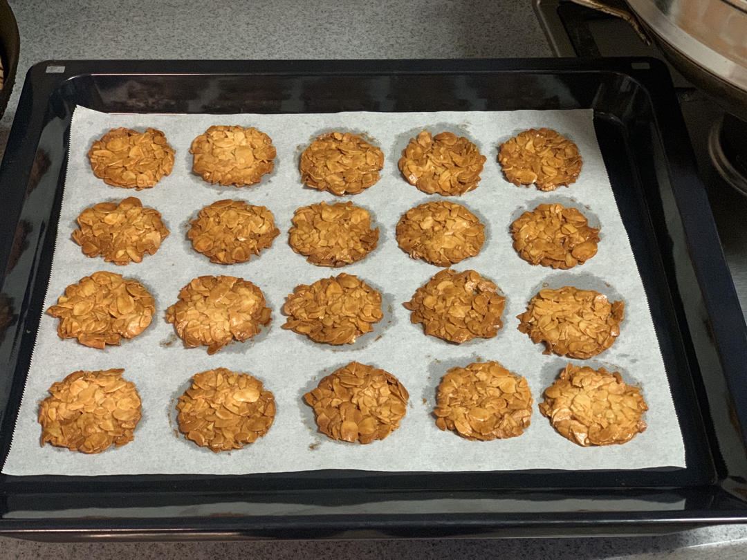 焦糖杏仁瓦片（消耗蛋白）