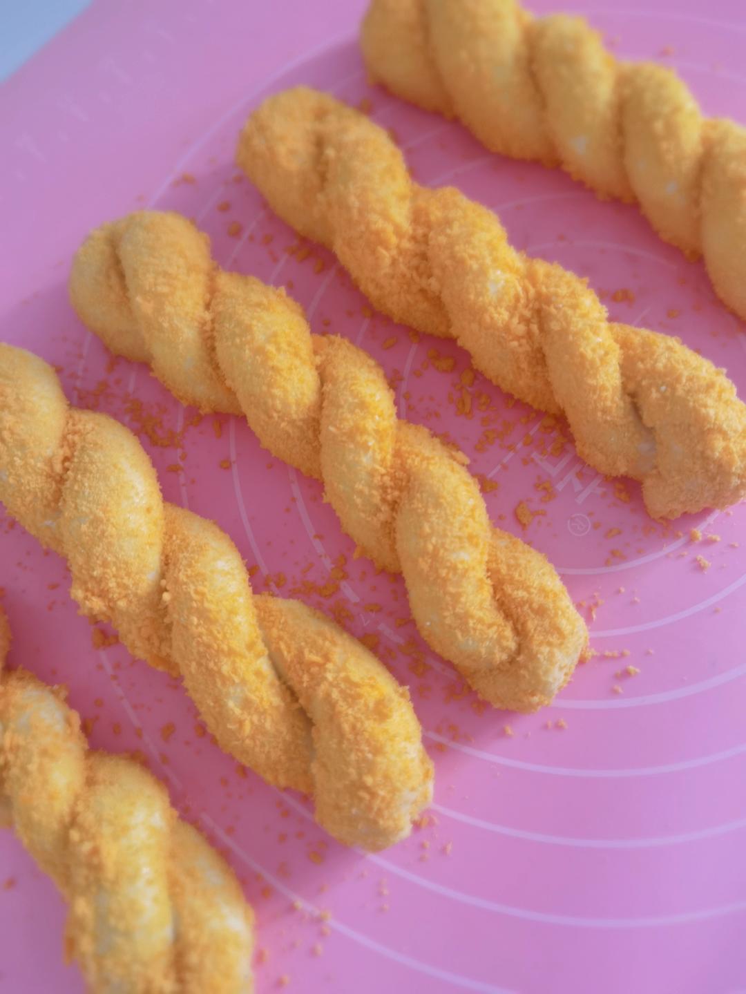 全网超🔥酸奶爆浆大麻花（附鲜奶麻薯馅配方）