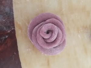紫薯玫瑰馒头的做法 步骤13