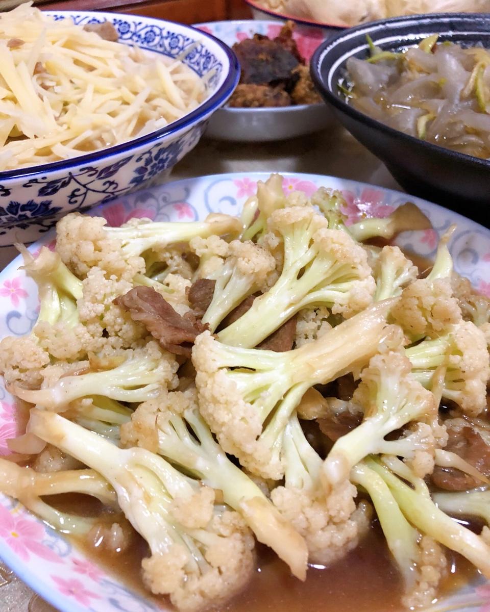 小炒菜花