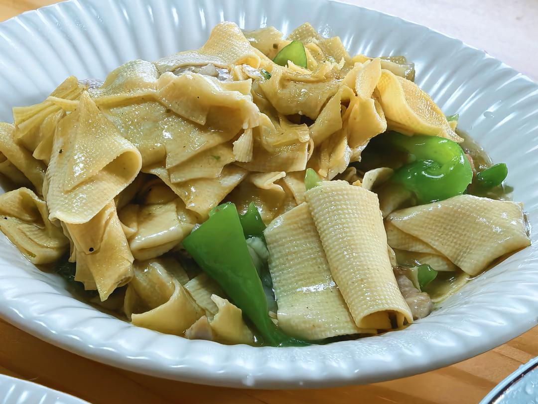 尖椒干豆腐