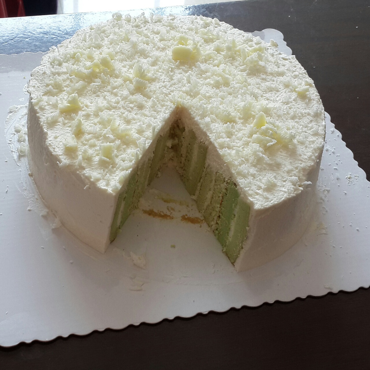 斑斓奶油蛋糕