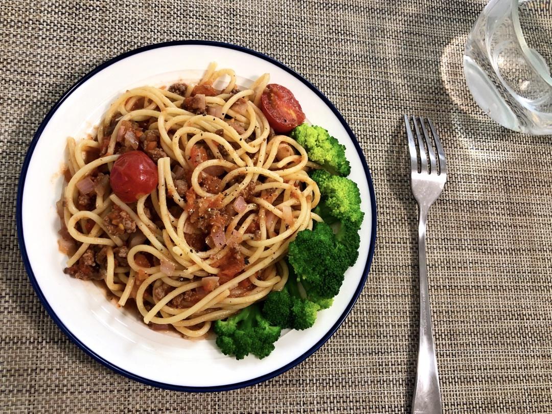 番茄肉酱意大利面