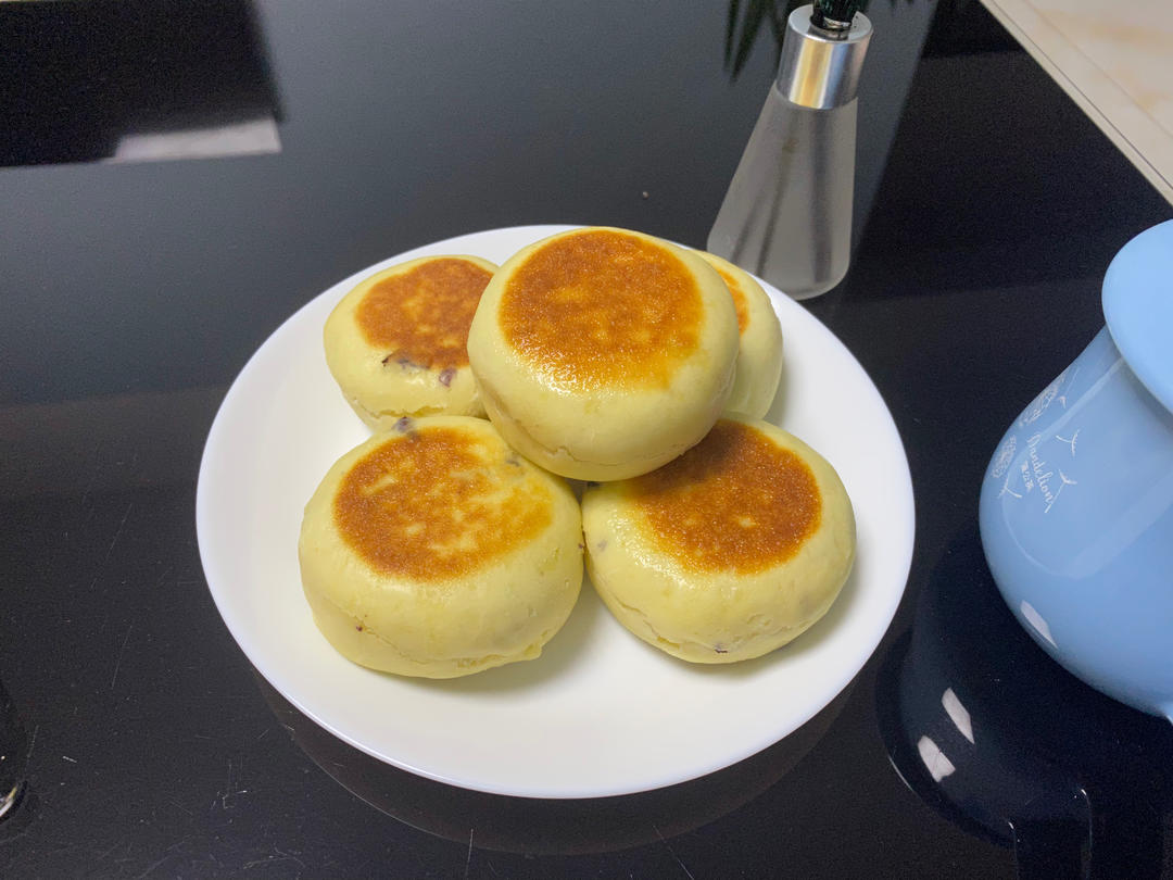 超好吃的大米粉奶香鸡蛋发面饼——五丰大米