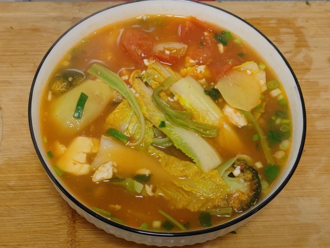 自制番茄锅底（可以喝汤的番茄锅）