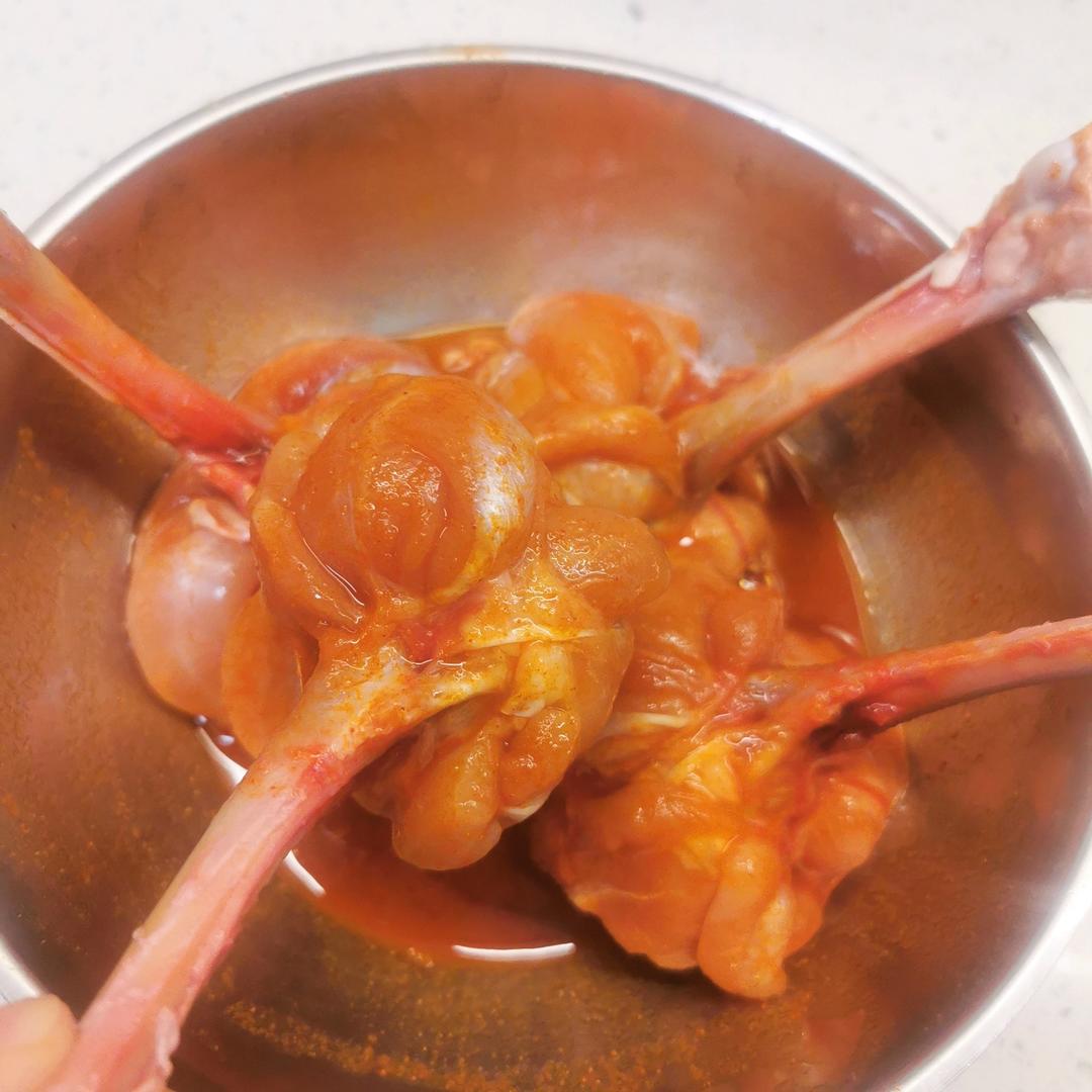 有一整只鸡腿的🍗鸡腿包