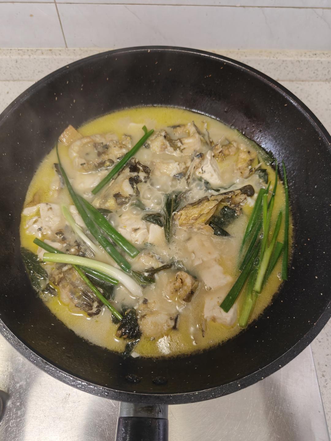 黄刺鱼炖豆腐