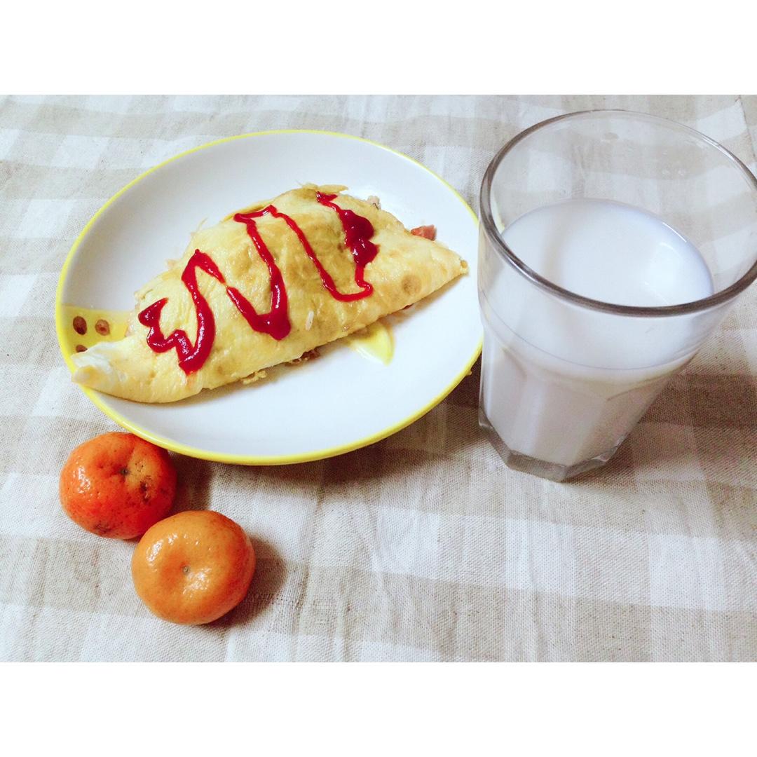 黄金茄酱蛋包饭