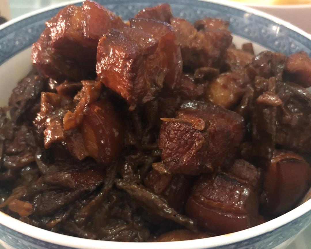 超经典干豆角红烧肉（私房）的做法