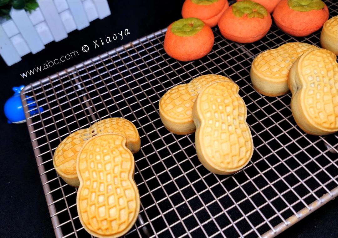 全网独家（原创）柿柿如意—广式金沙奶黄月饼（内附视频做法）