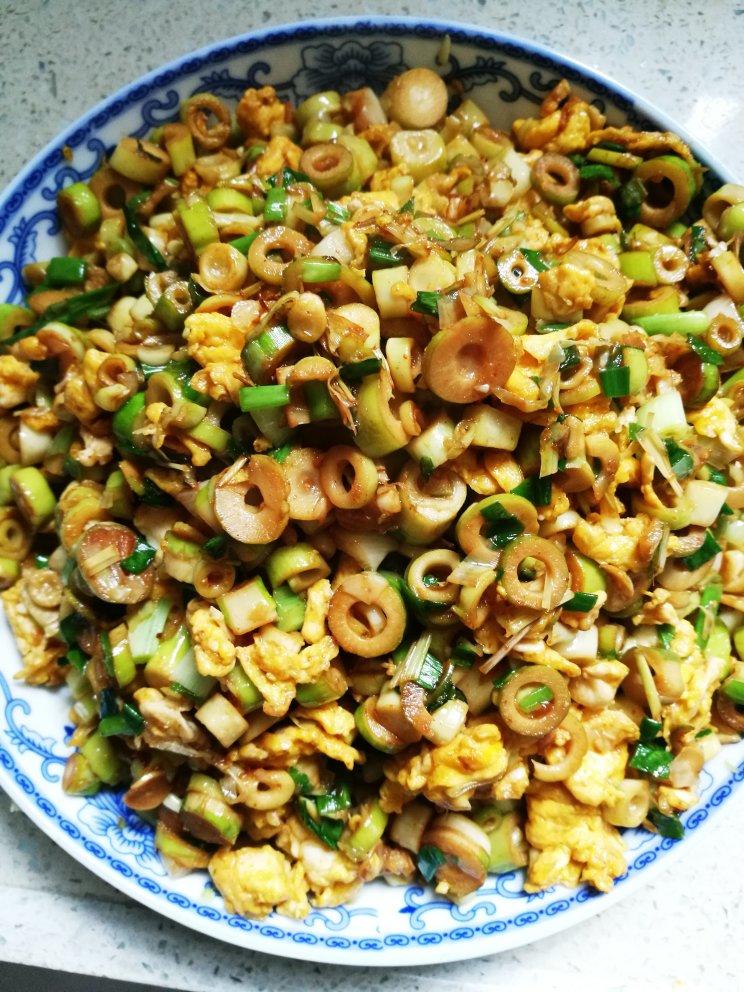 小笋炒蛋
