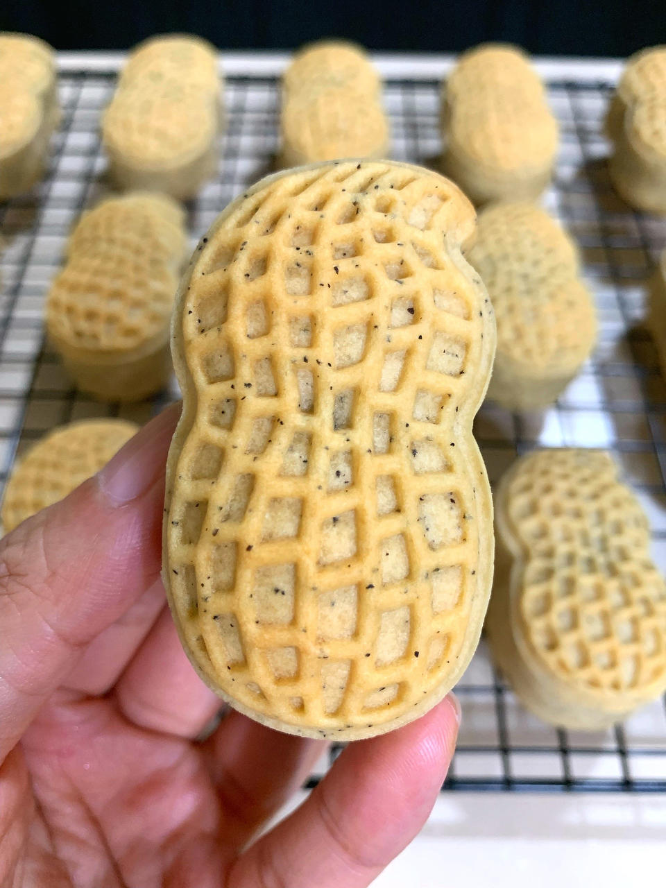 好事（柿）发（花）生🥜—广式伯爵红茶花生月饼