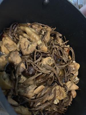 超级下饭的茶树菇鸡的做法 步骤5