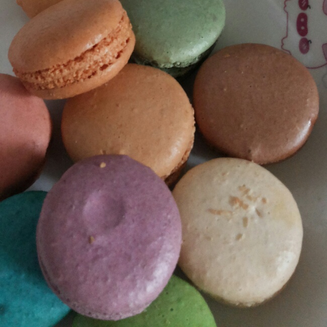 最容易成功的chocolate macarons 巧克力马卡龙