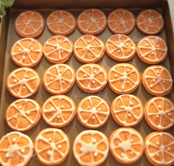 糖霜香橙饼干的做法