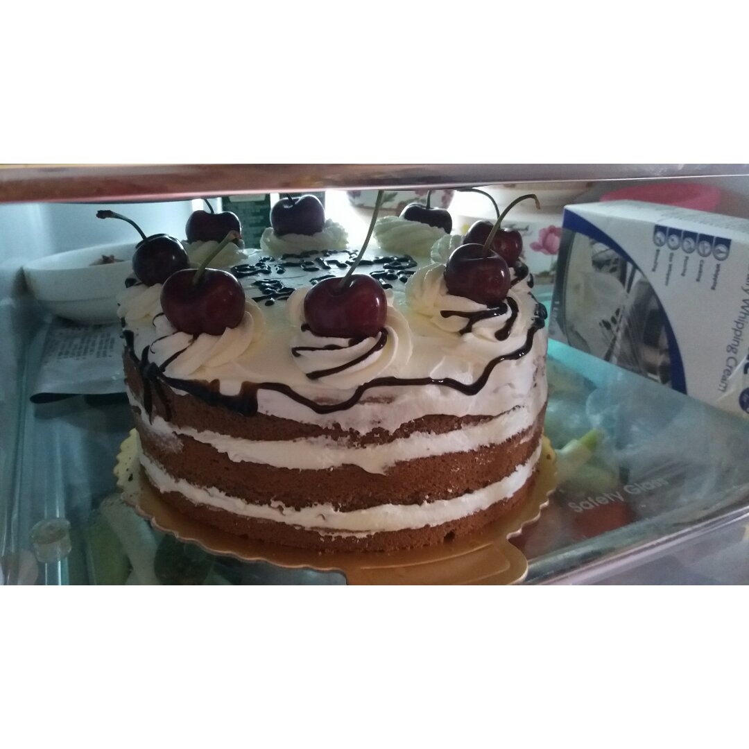 不会开裂的可可戚风蛋糕